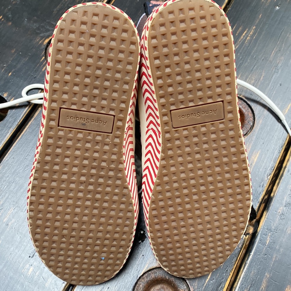 ACNE STUDIOS *RARE* COLOUR BLOCKED HIGH-TOP SNEAKERS - Picture 14 of 17